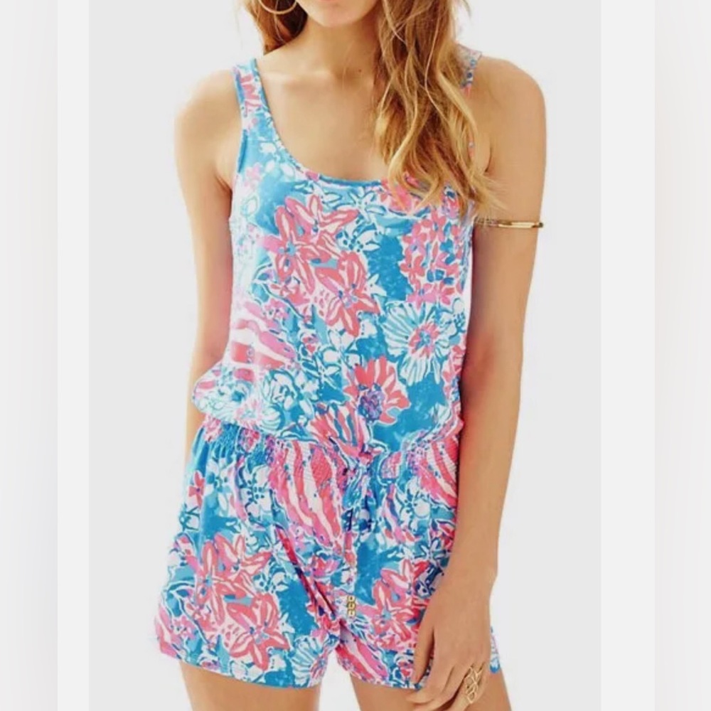 LILLY PULITZER TALA ROMPER SIZE M